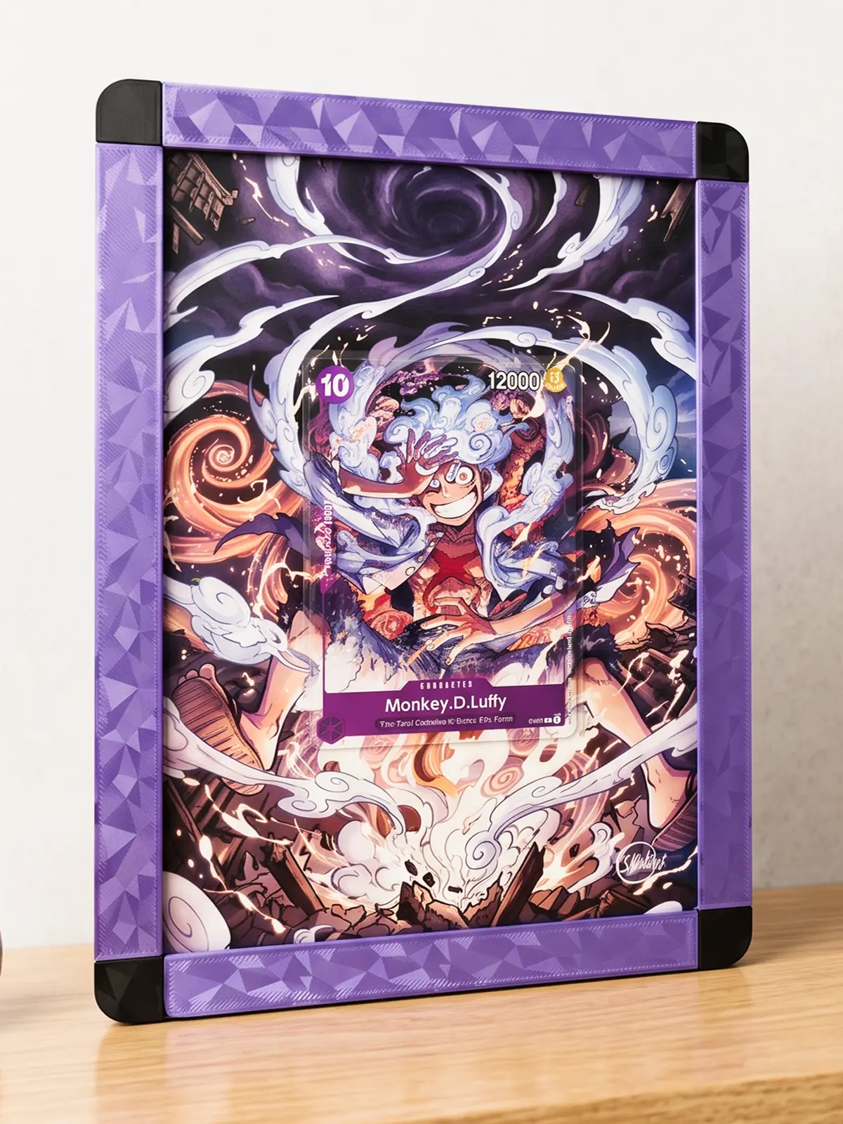 Esempio di progetto fisico ShadArtCustom dedicato a una carta One Piece.